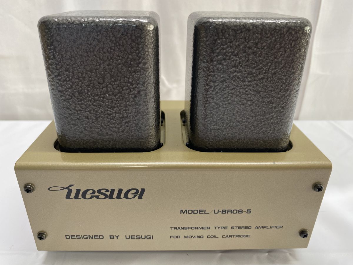 AB05291★UESUGI 上杉 MODEL/U-BROS-5 MC昇圧トランス