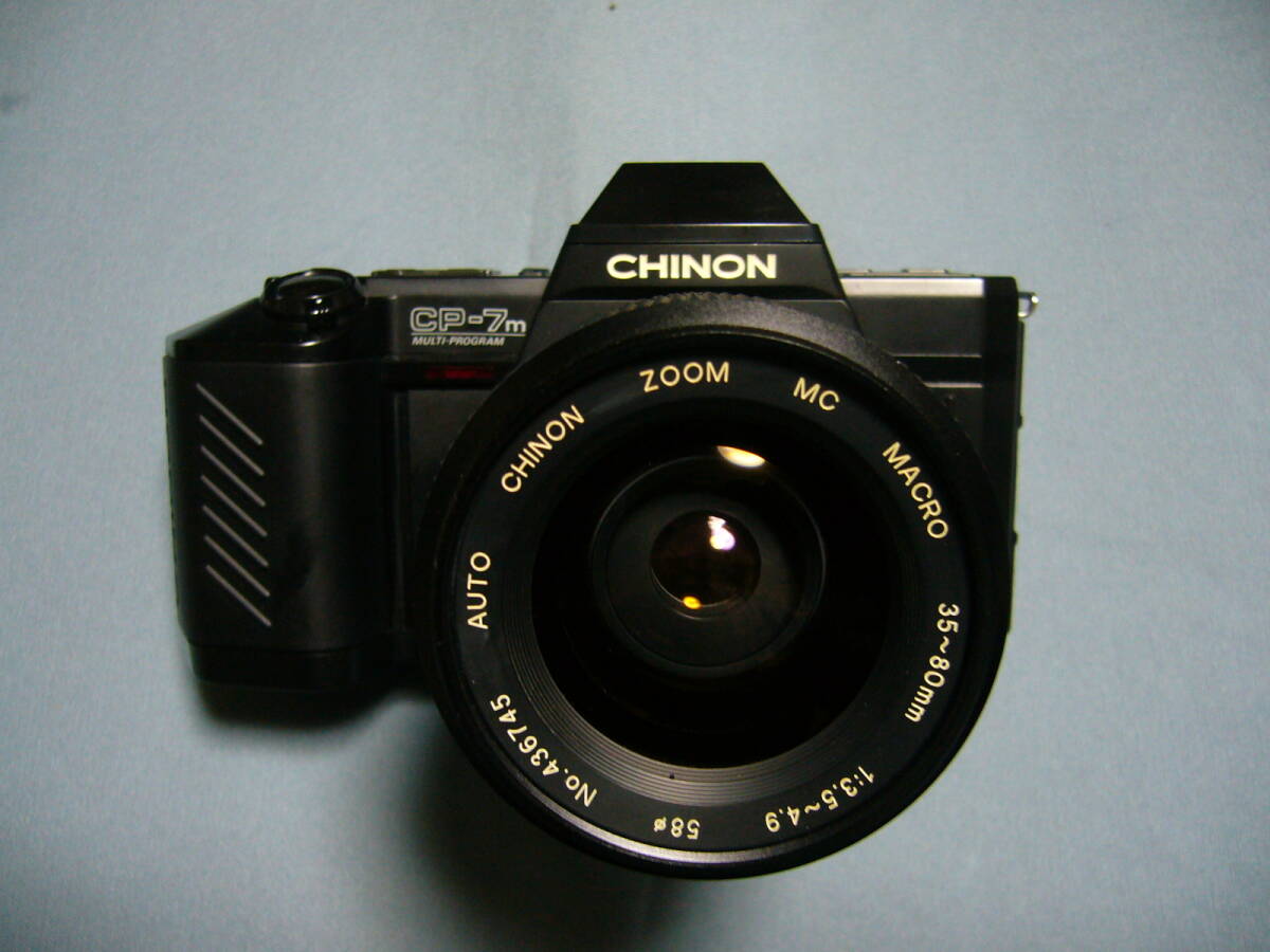 チノンCP-7m オートチノンズーム35-80㎜F3.5-4.9 ジャンク