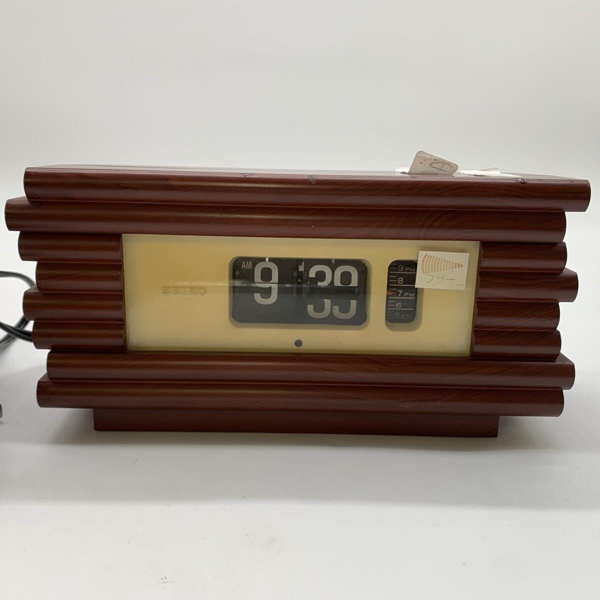 △【売り切り】SEIKO/セイコー デジタルクロック パタパタ時計 DP 637