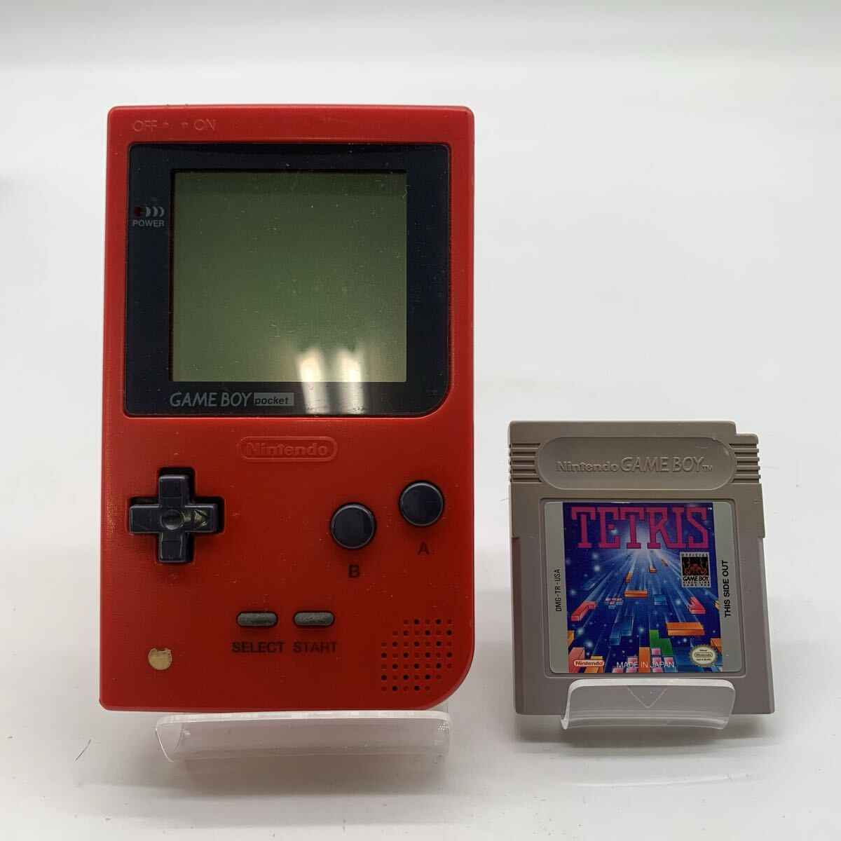 □【売り切り】Nintendo（任天堂）GAME BOY pocket MGB-001 ソフト付き！