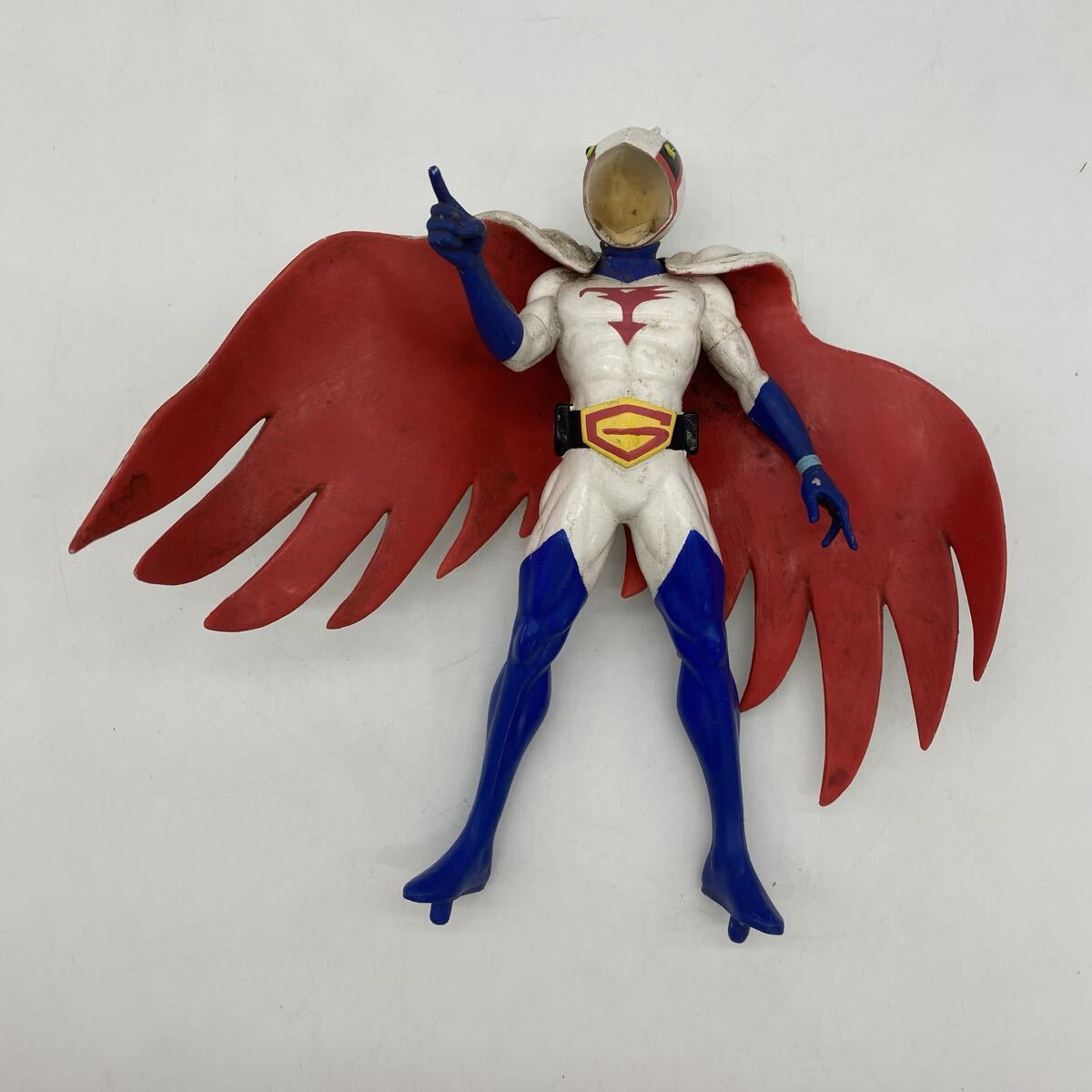 ＄【売り切り】科学忍者隊ガッチャマン フィギュア 大鷲の健 ※土台欠品 タツノコプロ