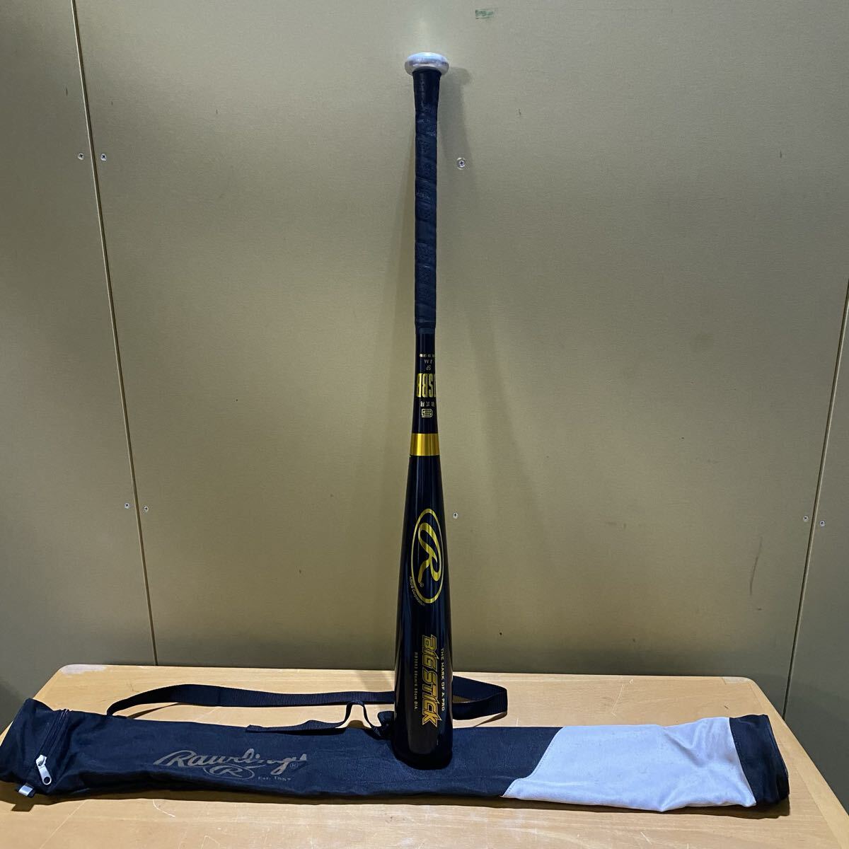 △【売り切り】Rawlings/ローリングス 軟式用パッド BIG STICK 80cm 中古