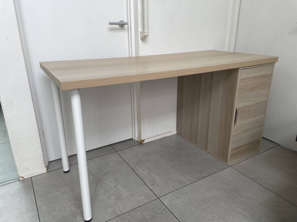 ＩＫＥＡ　LAGKAPTEN ラグカプテン / ALEX アレクス　デスク,ウッド, 140x60 cm　中古美品　使用感なし　手渡し限定