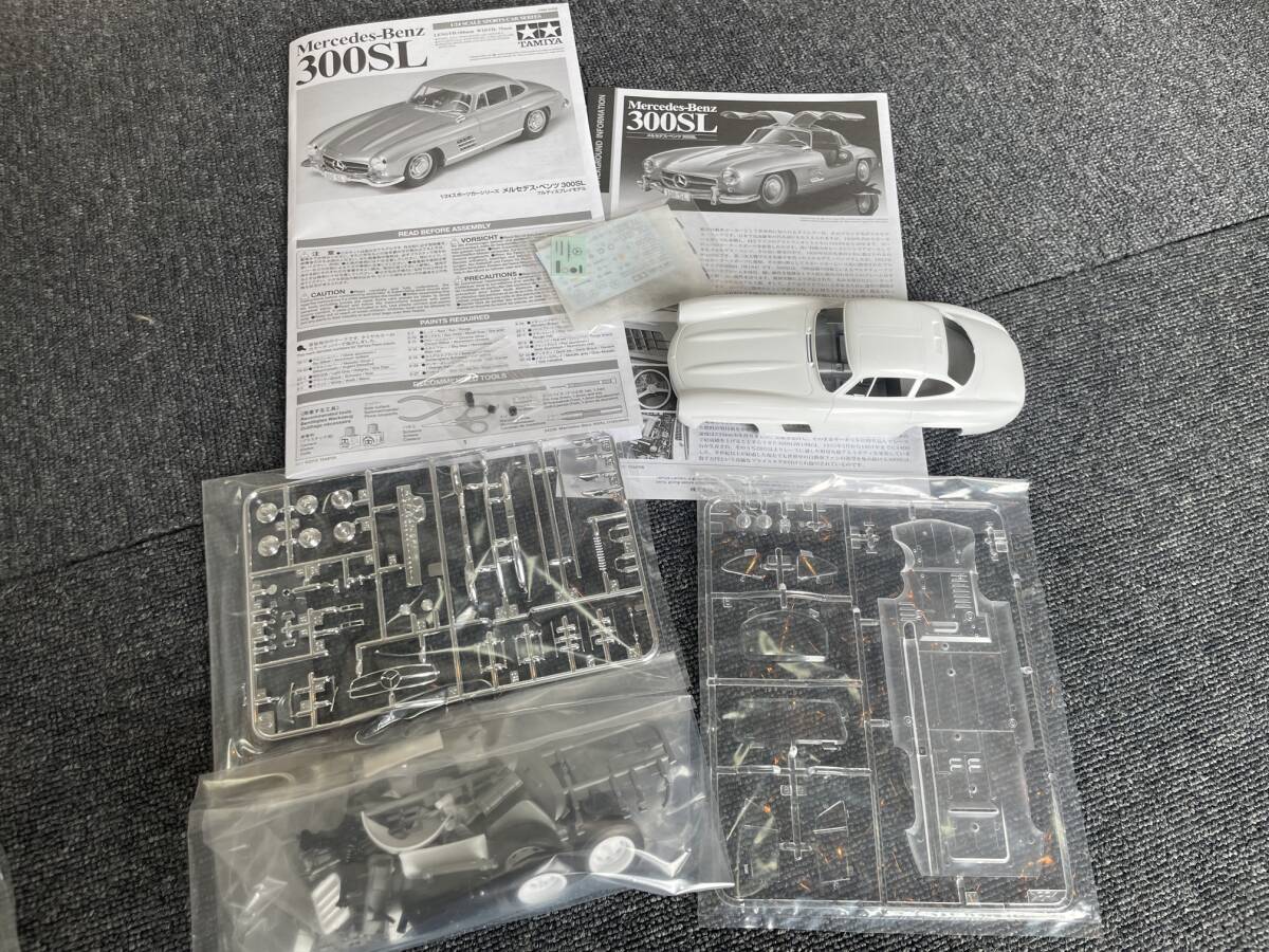 1/24　タミヤ　メルセデスベンツ　300ＳＬ　お手付き　箱なし　ジャンク扱い