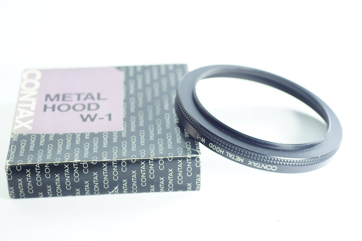 小 MINI-06『キレイ』CONTAX CONTAX METAL HOOD W-1 取付けネジ径は82mm Distagon T ＊21mm F2.8 28-85mm F3.3-4 コンタックス