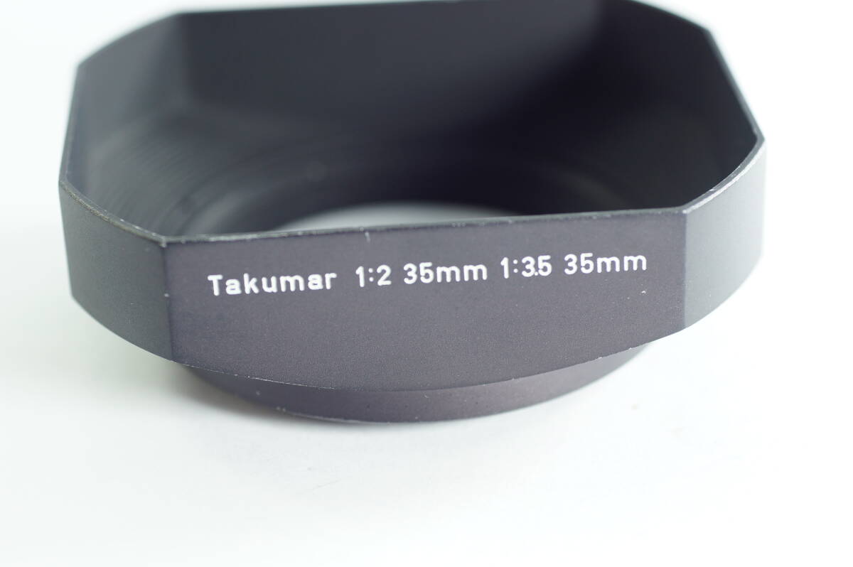 小 MINI-06『おおむねキレイ』 TAKUMAR 35 2 35 3.5 Takumar 35mm F2 F3.5 四角レンズフード メタルフード LENS HOOD SHADE
