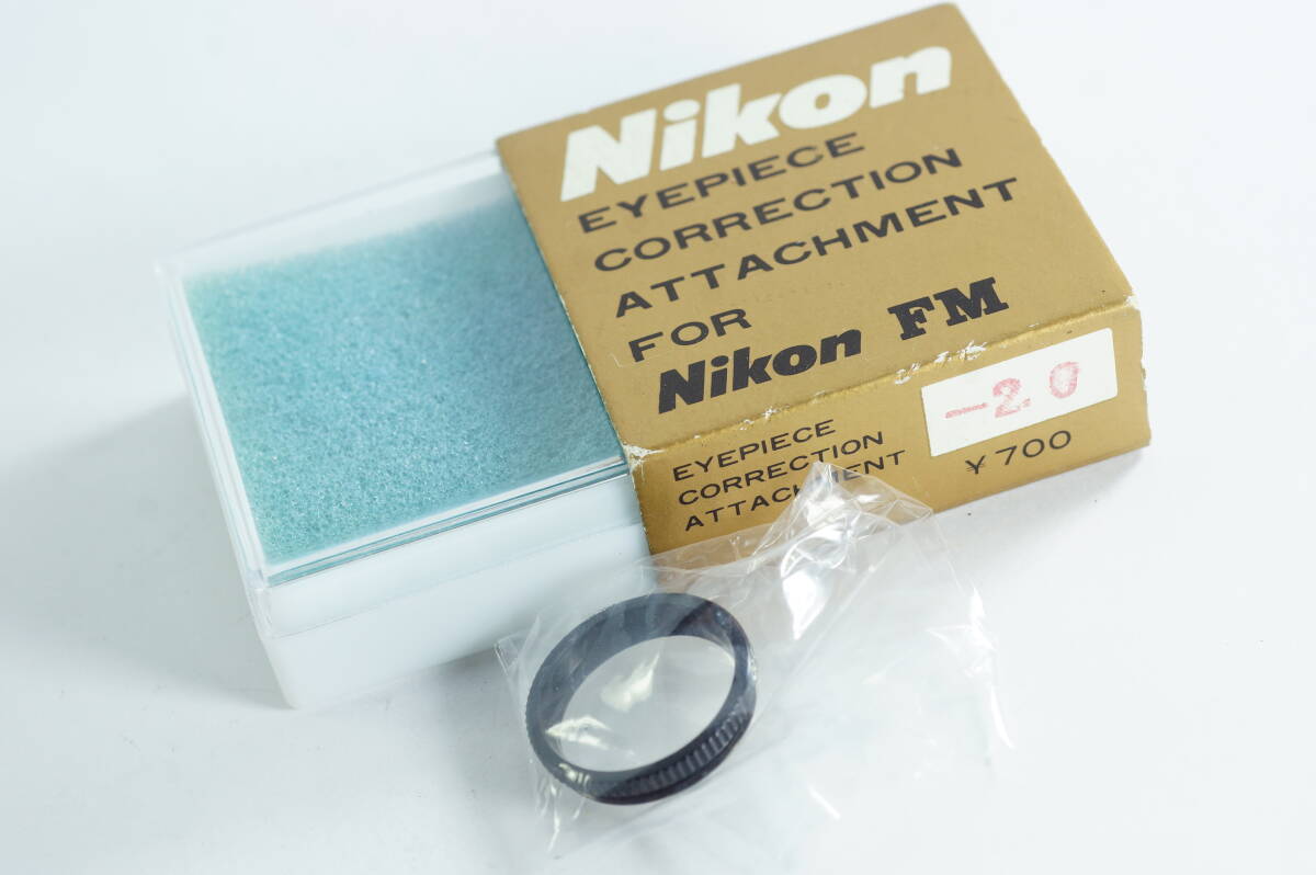 小 MINI-07 とてもキレイ Nikon ニコン 接眼補助レンズ -2.0D アイピース FA, FE2, FM2, FE, FM
