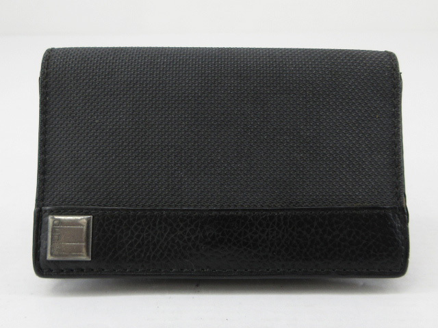 k71261-ap [送料650円]中古▼dunhill ダンヒル キーケース 6連 鍵入れ L2F150Z ブラック [171-260614]