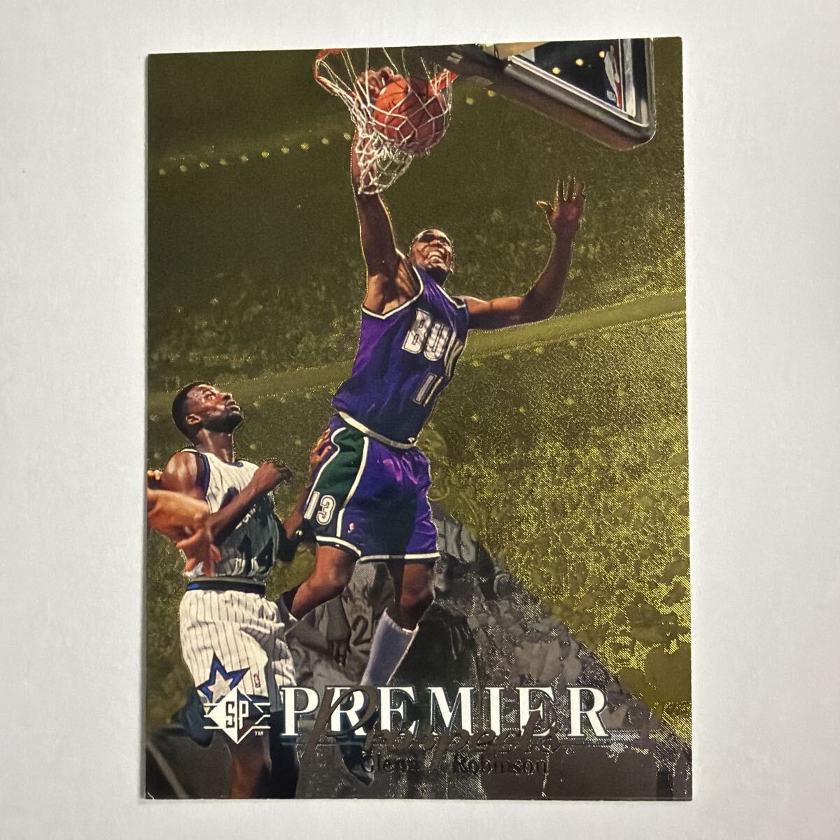 SP PREMIER Glenn Robinson NBA バスケットボールカード1995 Upper Deck USA