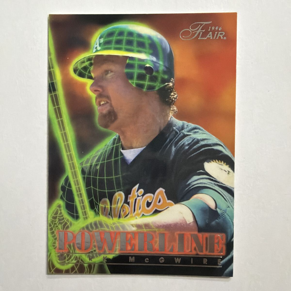 1996 Flair Powerline Mark McGwire 野球カード