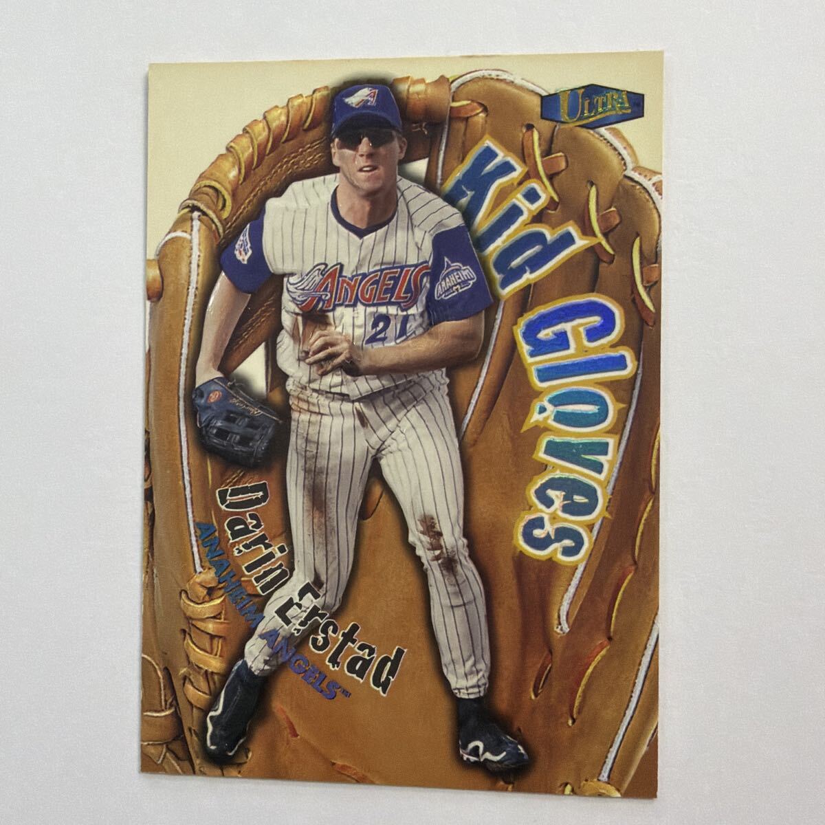Darin Erstad 1998 Fleer Ultra Kid Gloves Angels 野球カード