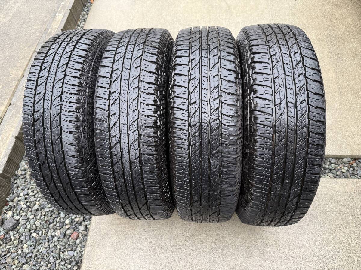 【中古】YOKOHAMA ヨコハマ GEOLANDER ジオランダー A/T G015 195/80R15 96H 4本 タイヤ