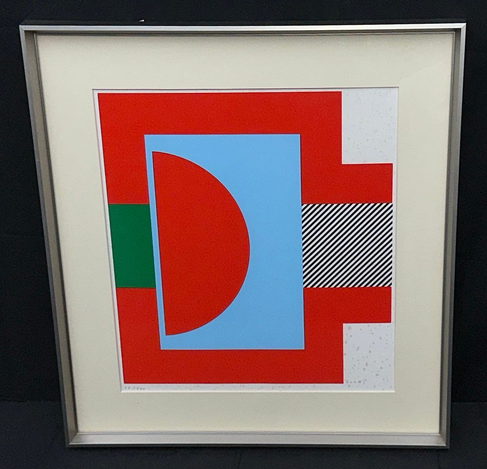 【江】限定 55/200 菅井汲『フェスティバル』シルクスクリーン サイン有 約52cm×49cm 古美術品(絵画額装アート)AXZ2398 LTdksj CTDBsnms
