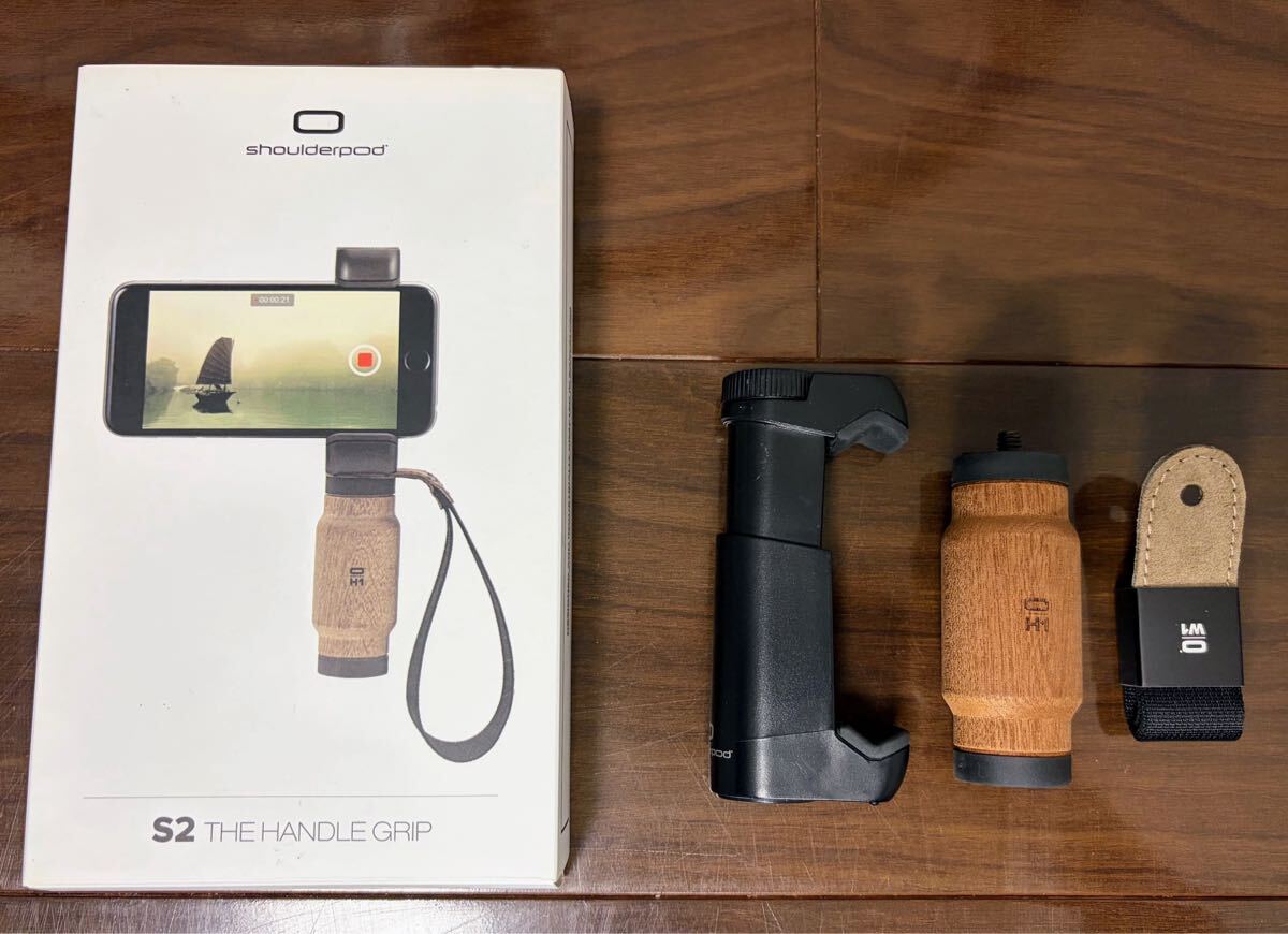 KOPEK Shoulderpod S2 ショルダーポッドS2 スマートフォングリップ 三脚マウント 撮影用グリップ 卓上スタンド iPhone スマホ