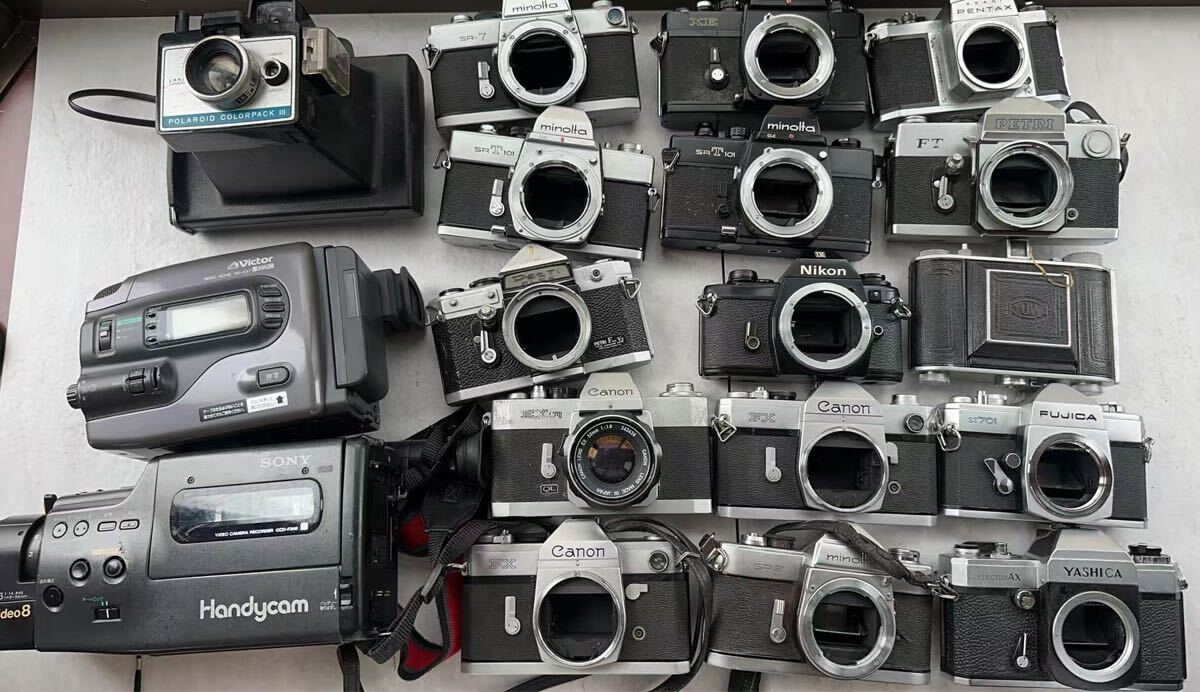OLYMPUS MINOLTA Canon Nikon フィルムカメラ 一眼レフ レンズ オリンパス カメラ など F13