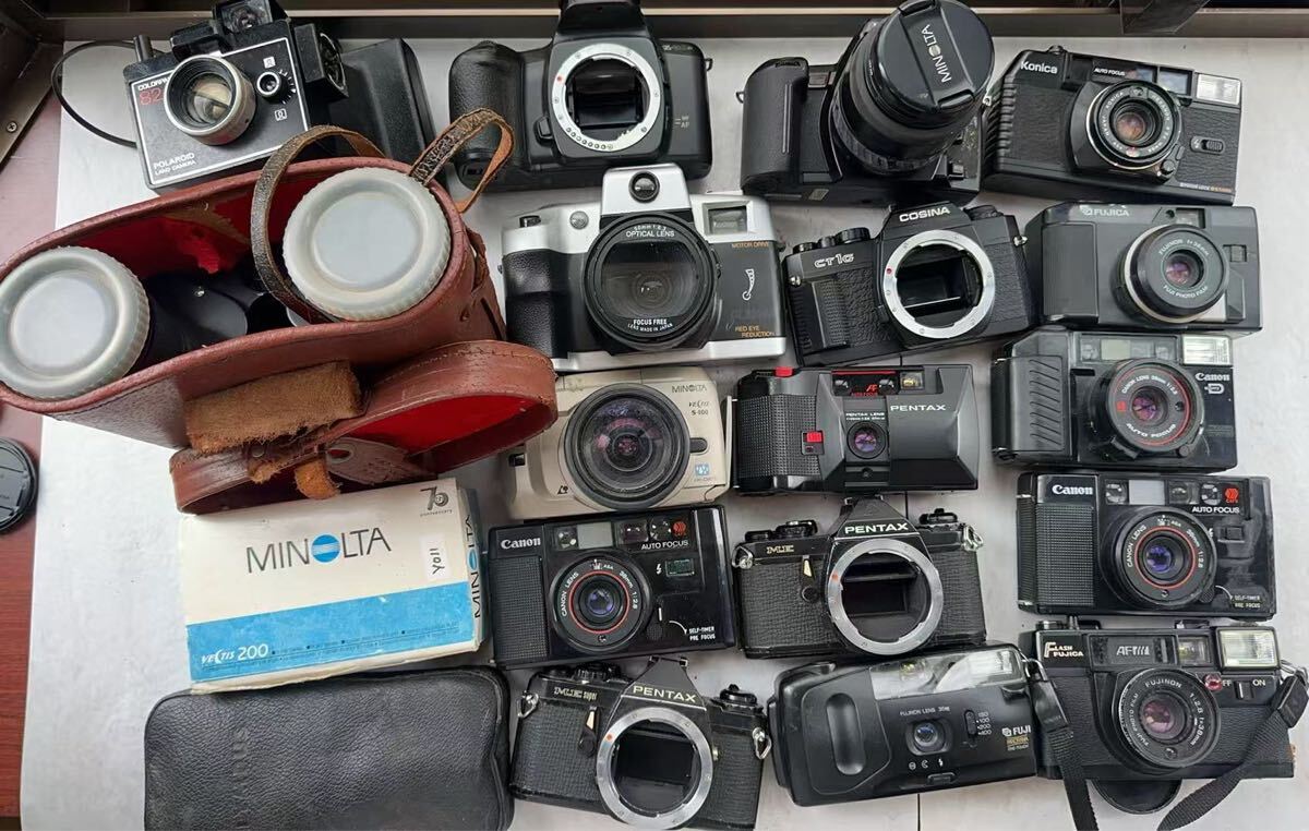 Canon PENTAX Nikon MINOLTA Konica OLYMPUS コンパクトフィルムカメラ フィルムカメラ カメラ レンズ F08