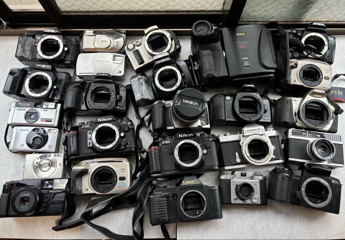 Canon Nikon PENTAX MINOLTA OLYMPUS FUJIFILM コンパクトカメラ フィルムカメラ など カメラF20