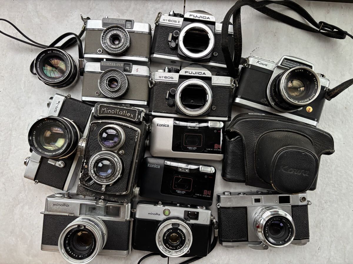 MINOLTA KONICA RICOH フィルムカメラ レンジファインダー カメラ たくさん など F22