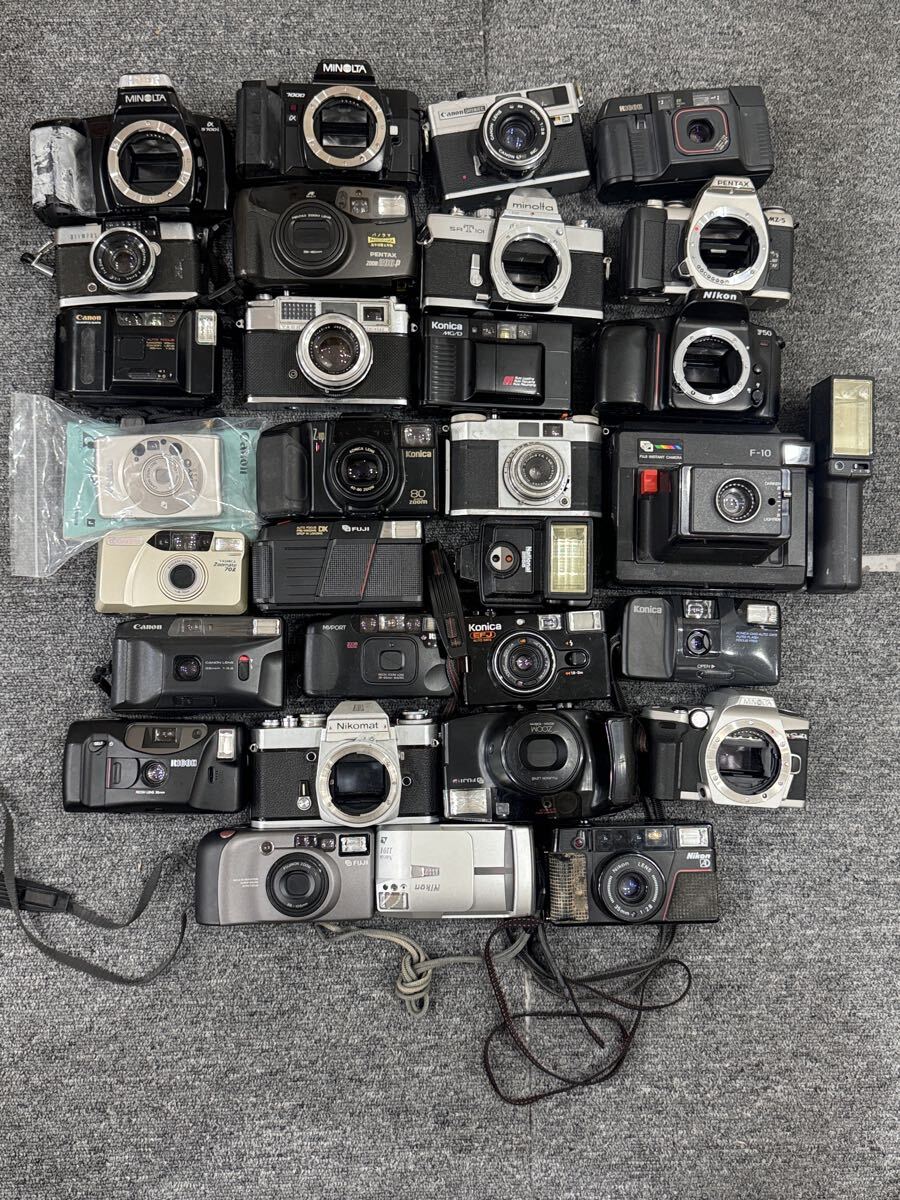 Canon PENTAX OLYMPUS MINOLTA Nikon フィルムカメラ カメラ etc 30点 D06