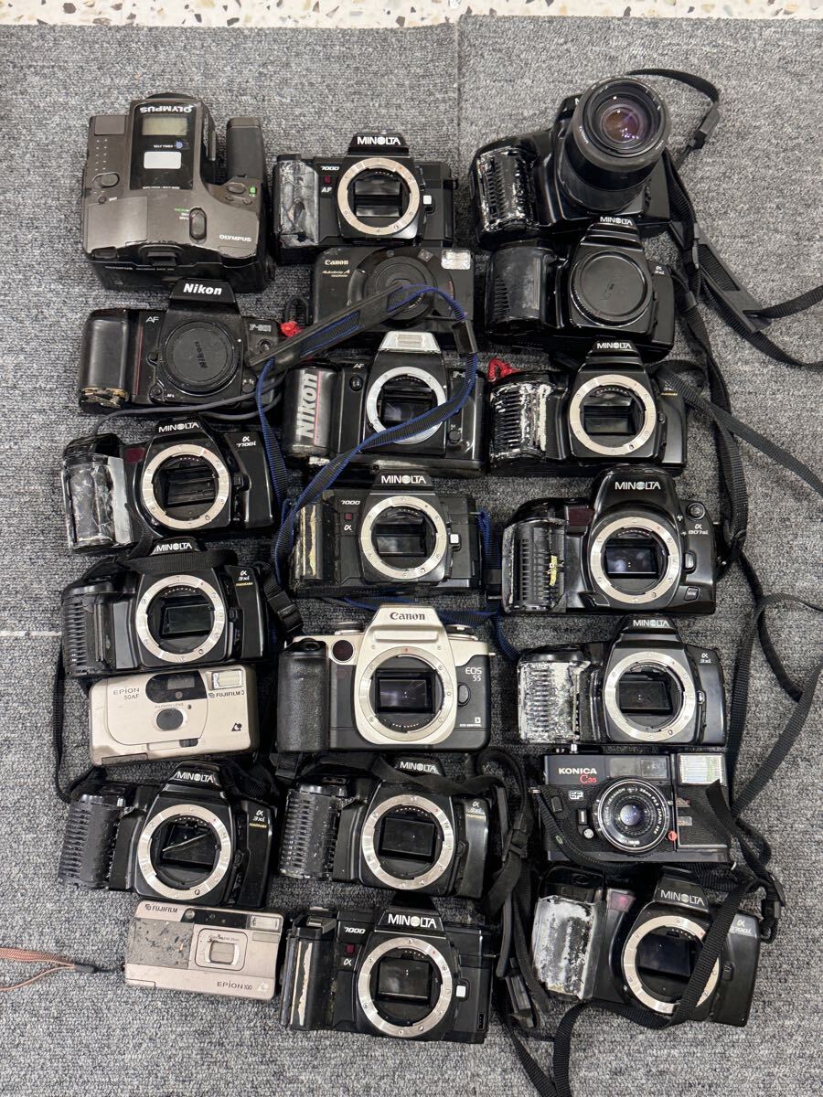 MINOLTA Canon OLYMPUS Nikon フィルムカメラ など 21点 D07