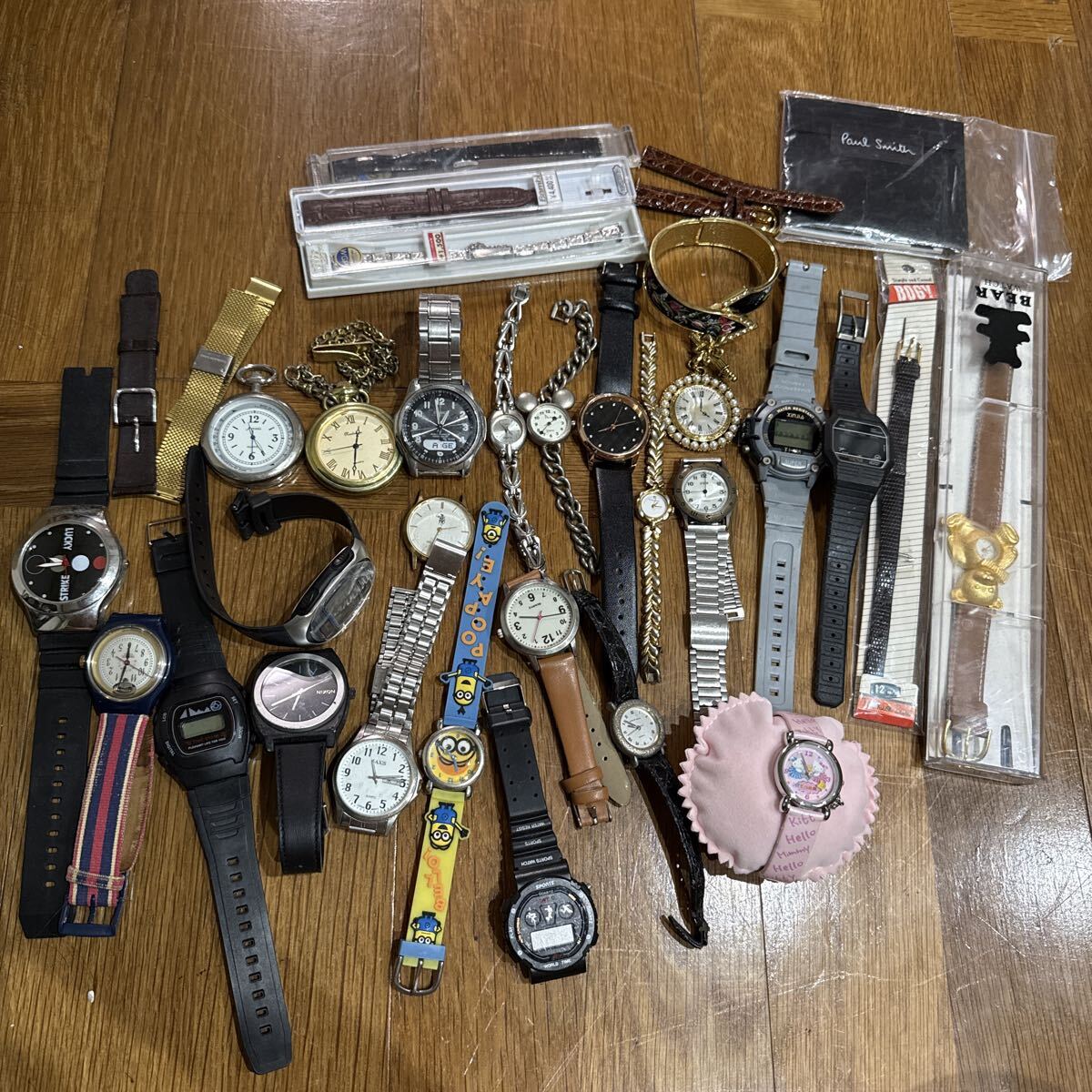 腕時計 まとめ売り 29点以上 ジャンク品 SEIKO CASIO CITIZEN 他