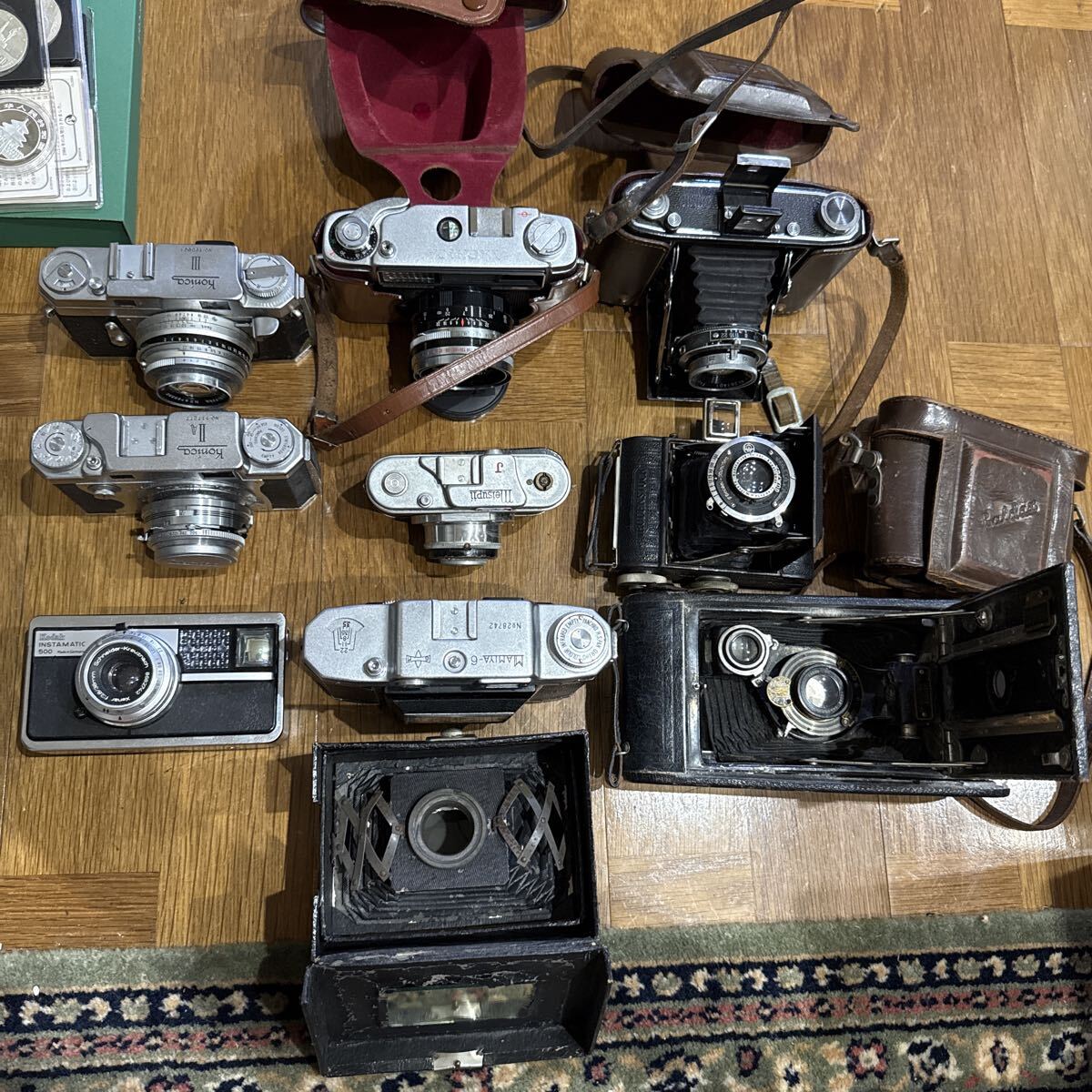フィルムカメラ 大量まとめ売り Konica Mamiya Instamatic レトロ ジャンク