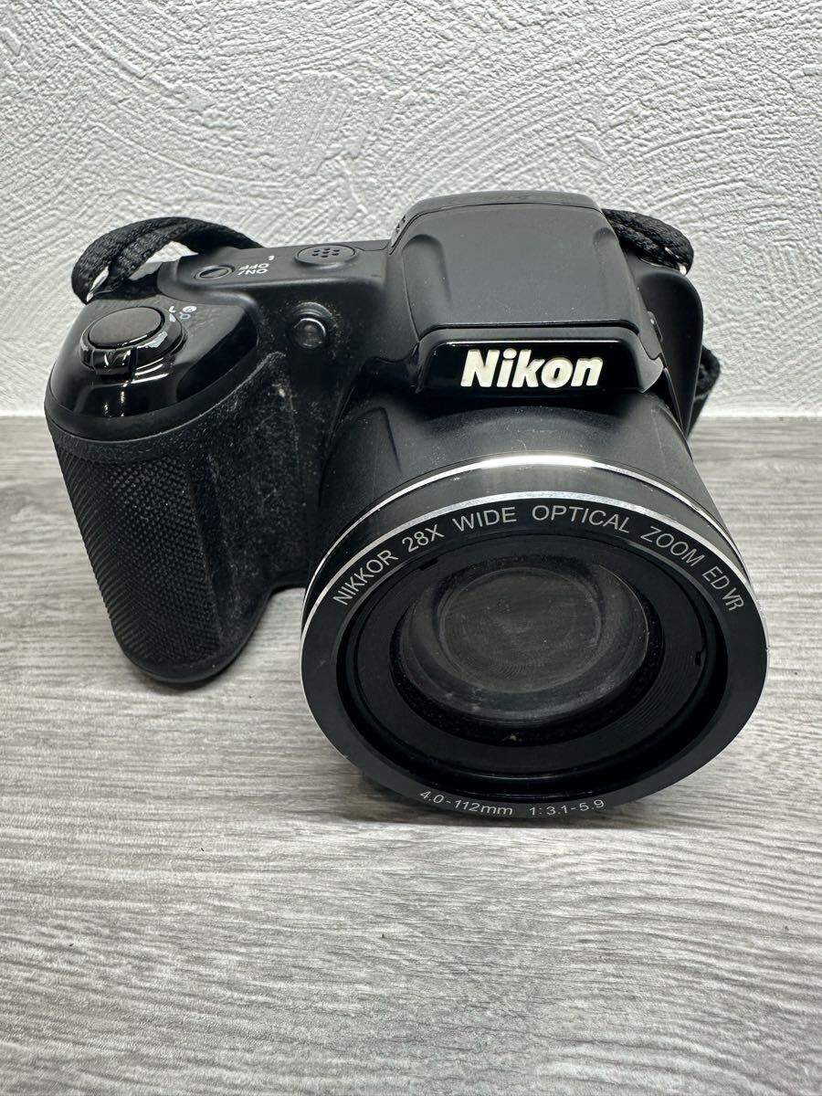 Nikon ニコン COOLPIX クールピクス L340 コンパクトデジタルカメラ デジタルカメラ レンズ 4.0-112mm 1:3.1-5.9 ブラック 動作未確認