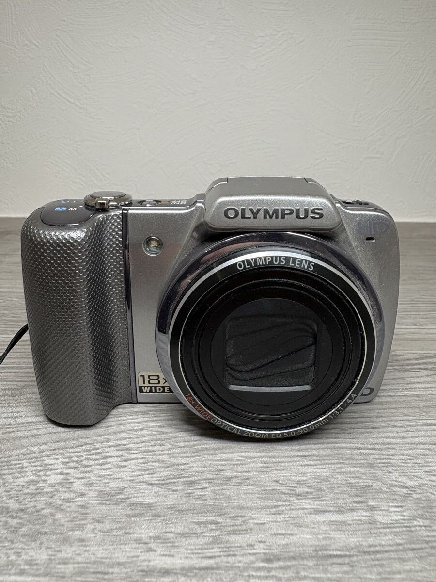OLYMPUS オリンパス SZ-10 コンパクトデジタルカメラ デジタルカメラ デジカメ シルバー 通電動作未確認 18× WIDE HD 3D 14MEGAPIXEL