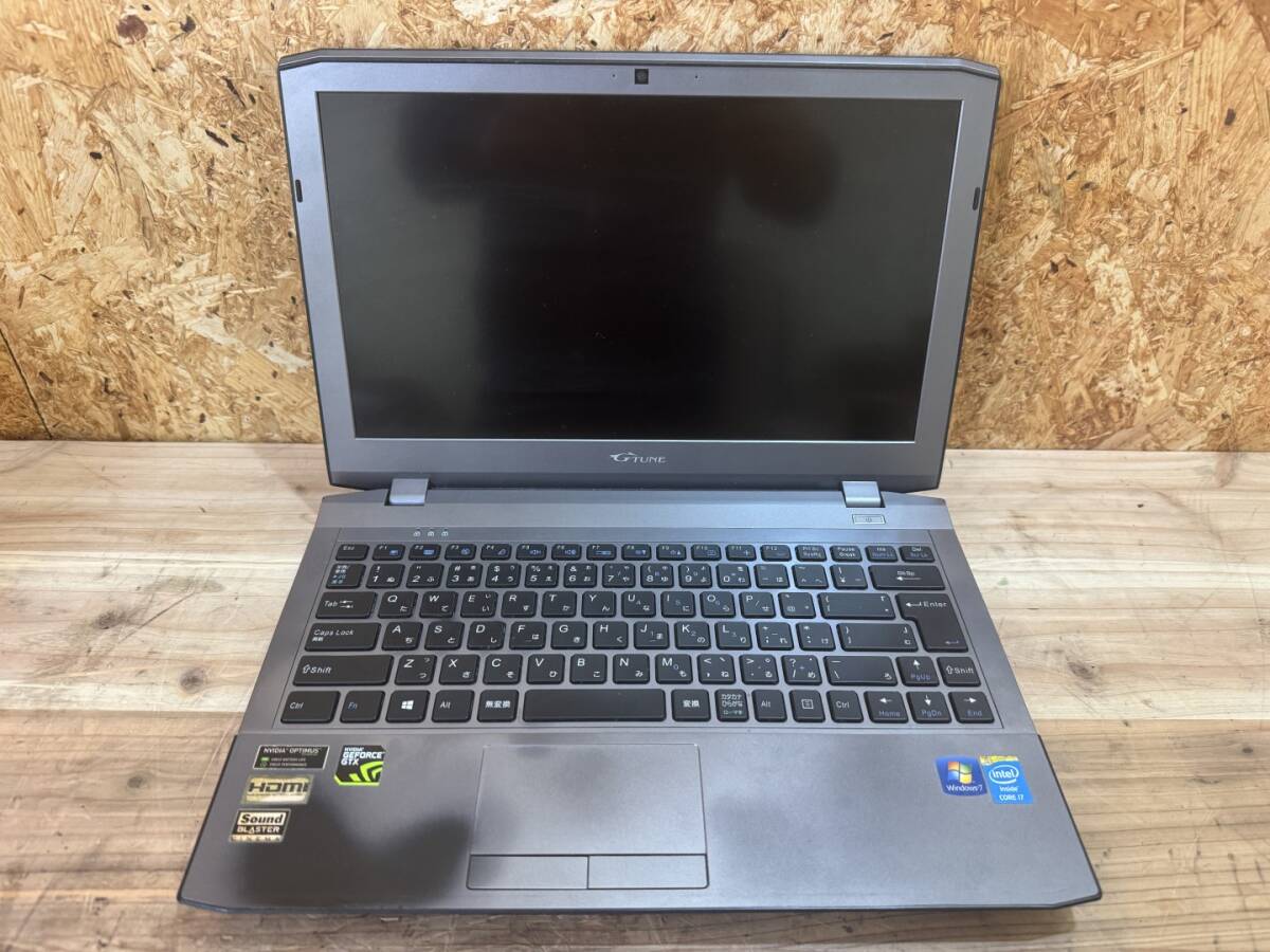 TK05360 GTUNE W230ST Corei7 4700MQ /Mem 8GB×2/HD無し 通電OK 現状品