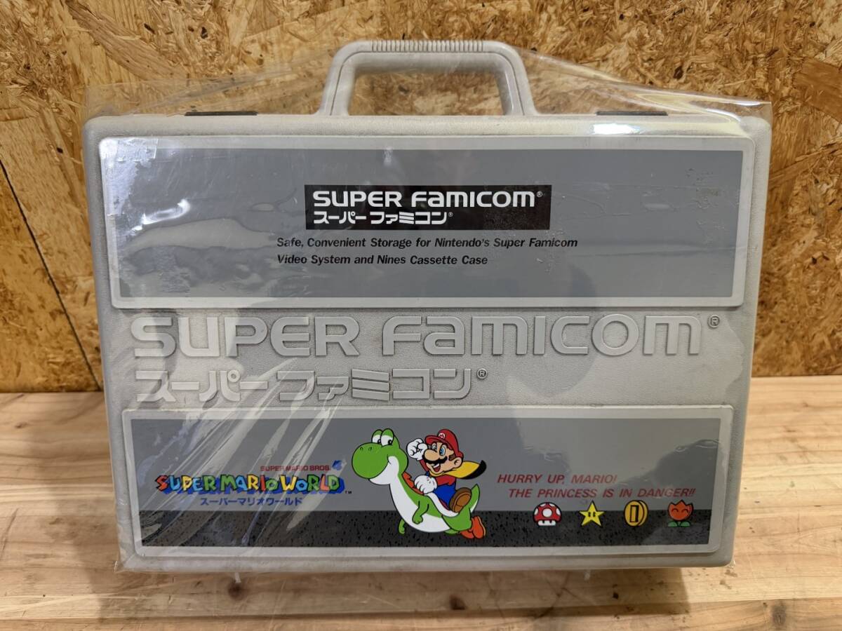 TK05391 Nintendo 任天堂 スーパーファミコン 本体 スーパーマリオワールド 専用ケース