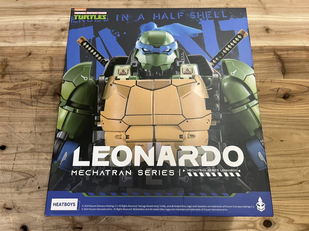 TK05286 HEATBOYS HB0018 『ティーンエイジ ミュータント ニンジャ タートルズ』 MECHATRAN SERIES レオナルド LEONARDO 未使用