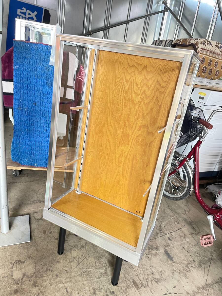 YK06169 PFS PACIFIC FURNITURE SERVICE パシフィックファニチャーサービス ガラスケース 直取限定 中古 現状品