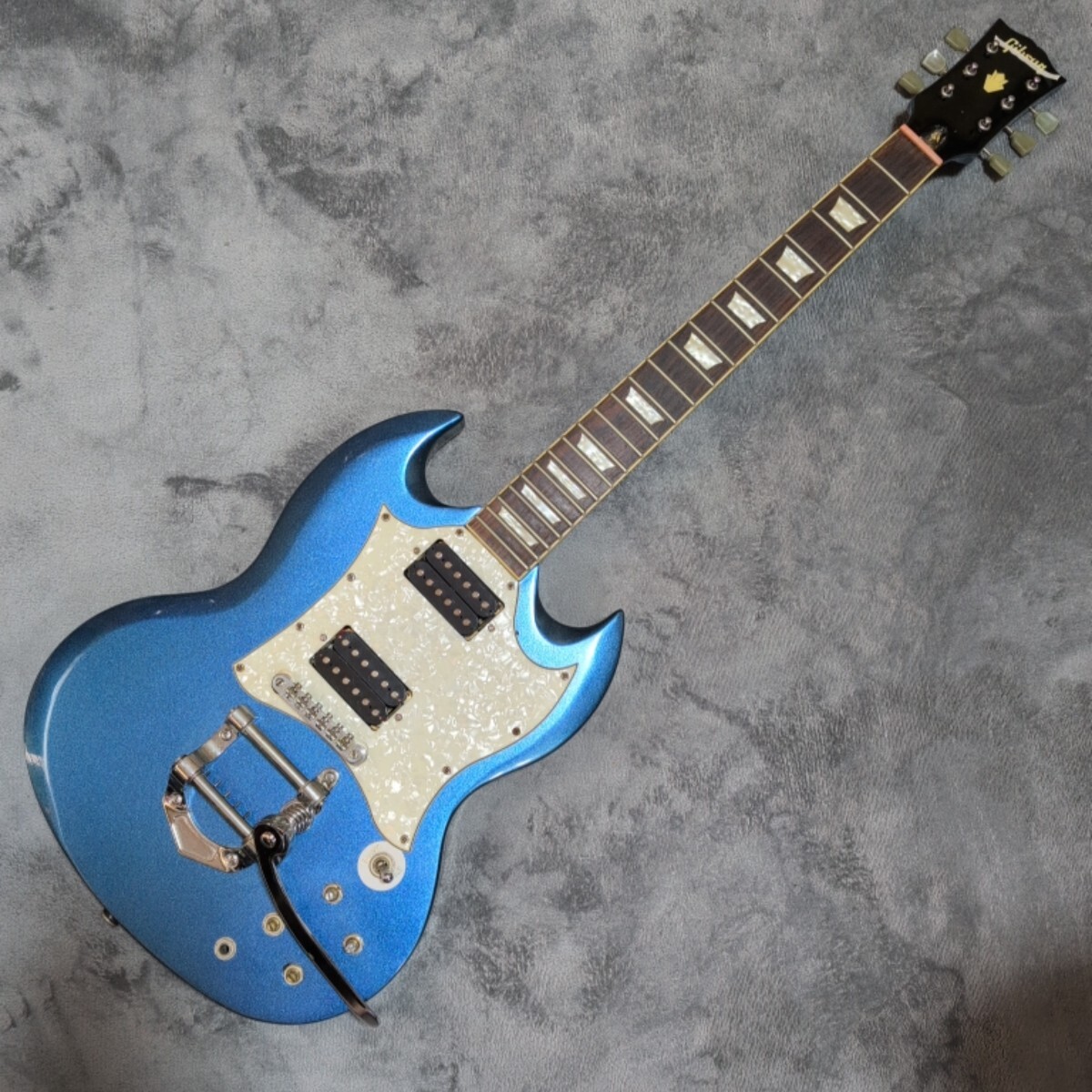 不明 ジャンク SG タイプ レプリカ エレキギター