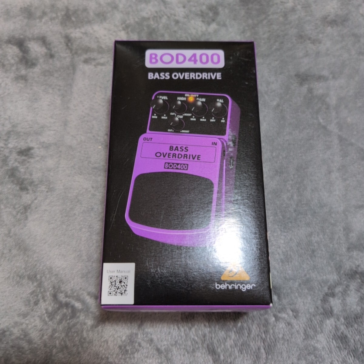 美品 BEHRINGER BASS OVERDRIVE BOD400 ベース用 オーバードライブ ベリンガー