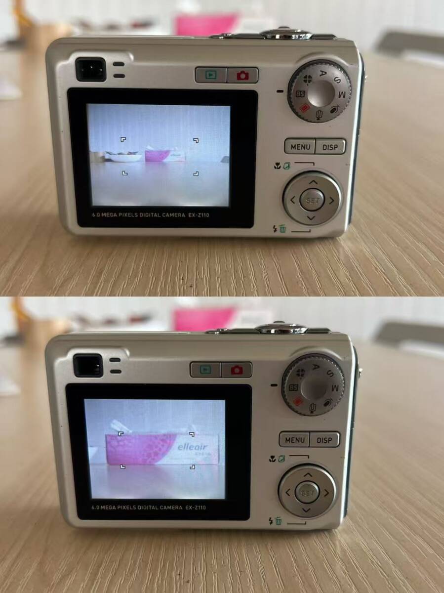 秋田発　 CASIO カシオ EX-Z110 コンパクトデジタルカメラ 動作確認済 現状品　