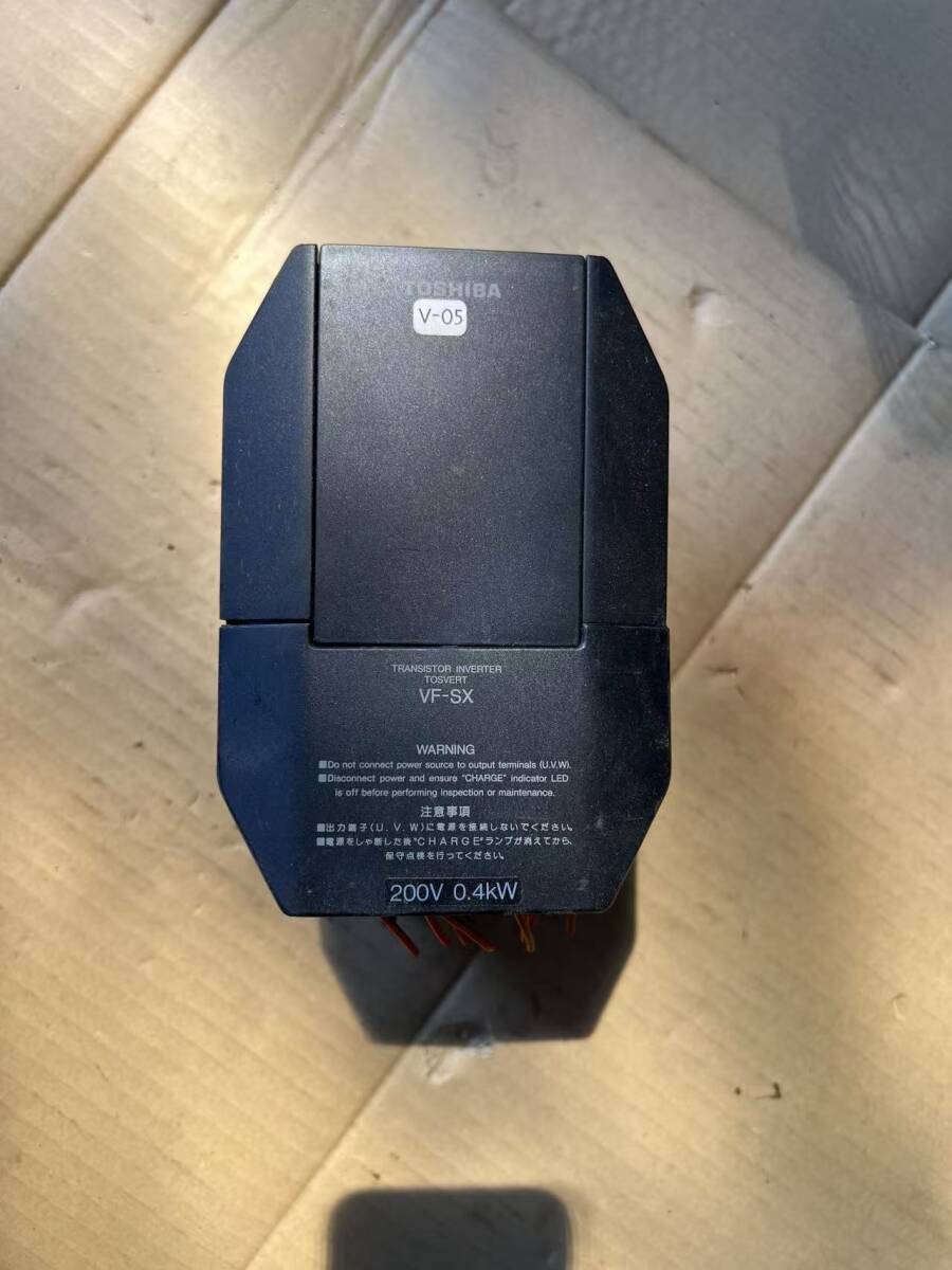 秋田発　多機能・小形インバータ VFSXシリーズ　TOSHIBA TRANSISTOR INVERTER　VFSX-2007B1Y-C1　2