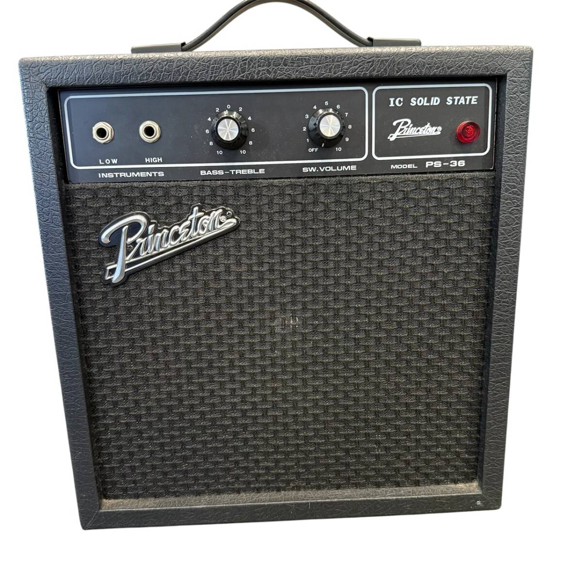 【MH-3317】中古品 Princeton PS−36 ギターアンプ アンティーク インテリア ミュージック オーディオ 音楽周辺機器