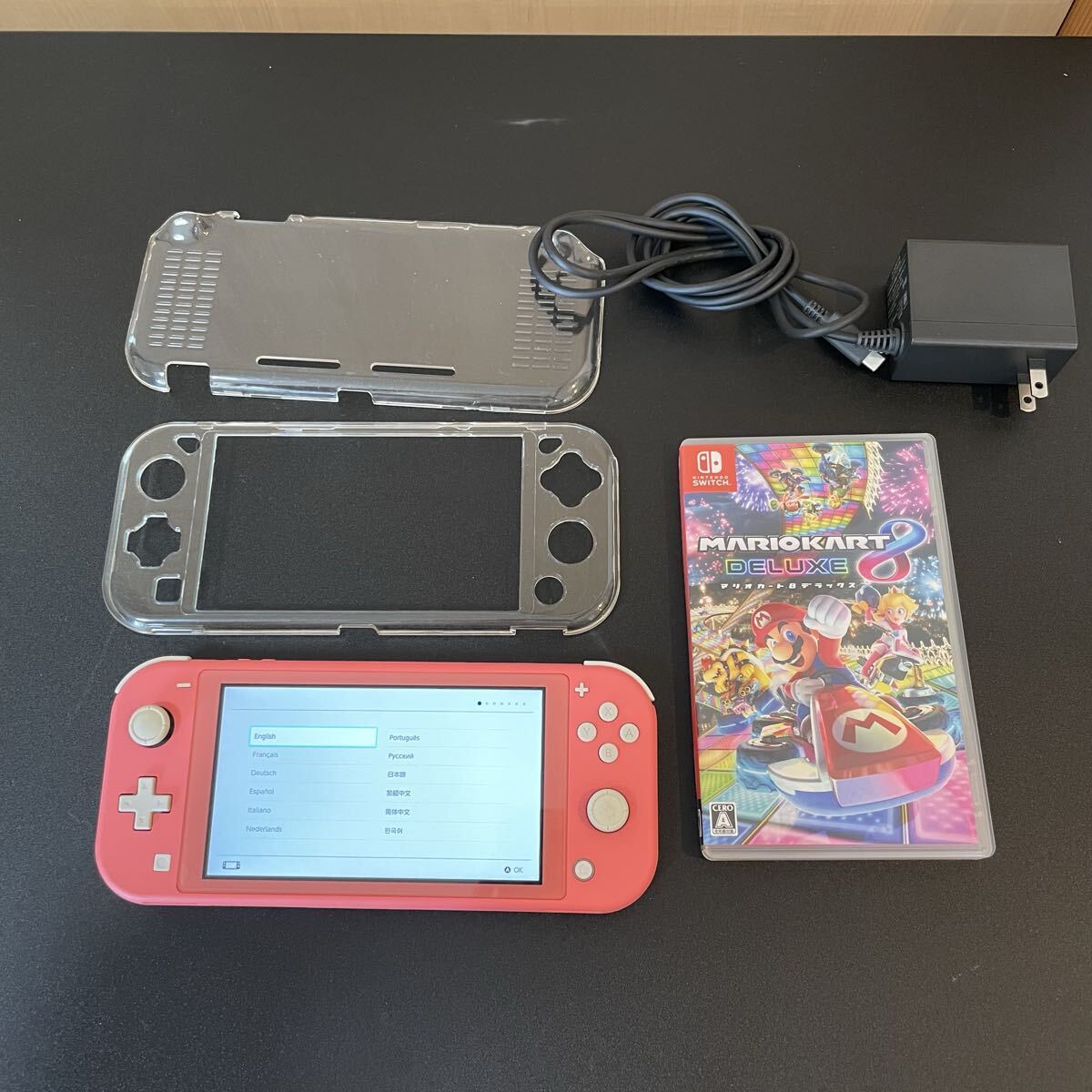 Nintendo Switch Lite本体コーラル マリオカート8デラックス