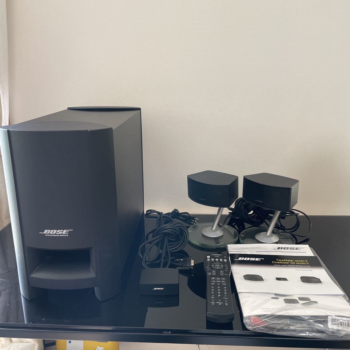 BOSE ホームシアターシステム CineMate IIフルセット