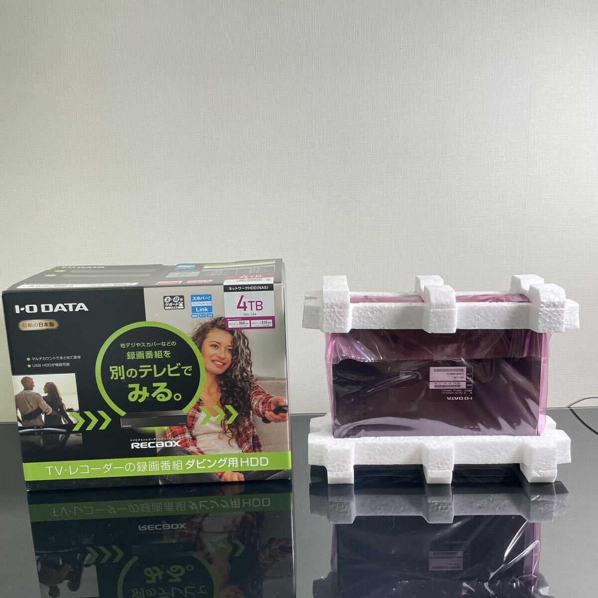 I-O DATA RECBOX HVL-LS4 4TB ネットワークHDD NAS