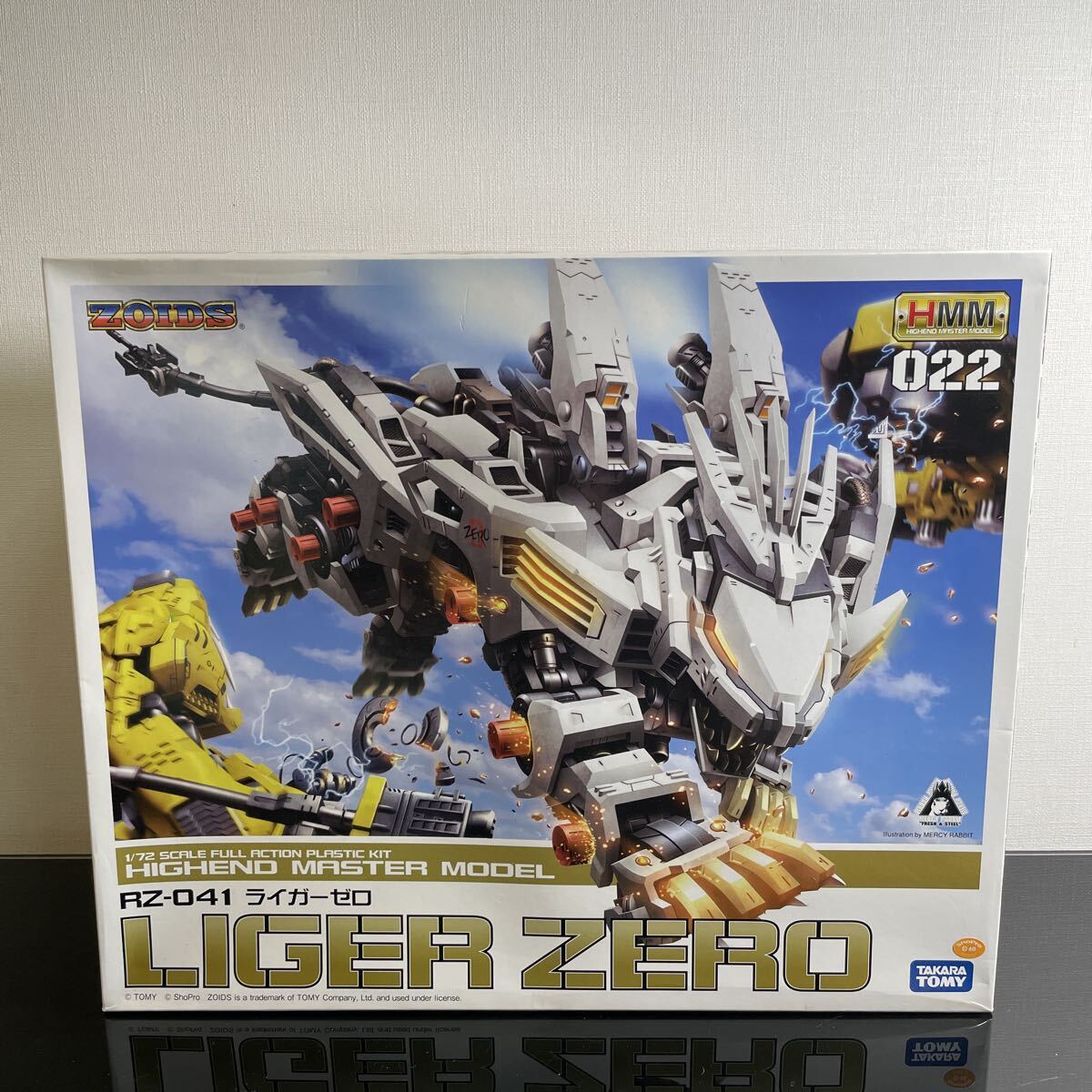 【希少品！2010年製未組立品】HMM 022 LIMITED 1/72 RZ-041ライガーゼロHIGHEND MASTER MODEL ZOIDS(ゾイド) コトブキヤ
