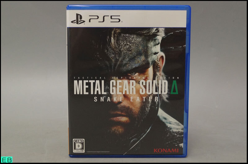 税込◆PS5◆ソフト METAL GEAR SOLID Δ SNAKR EATER メタルギアソリッドデルタ-1501