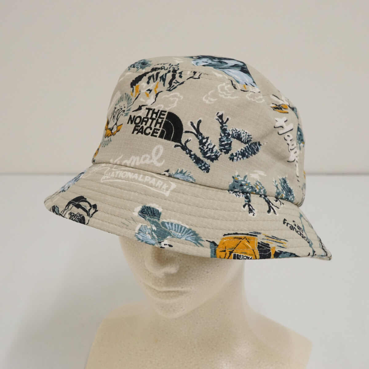 THE NORTH FACE ノースフェイス ドットエアアロハハット USED美品 NN02437 Mサイズ 56-58cm ユニセックス アウトドア X9361