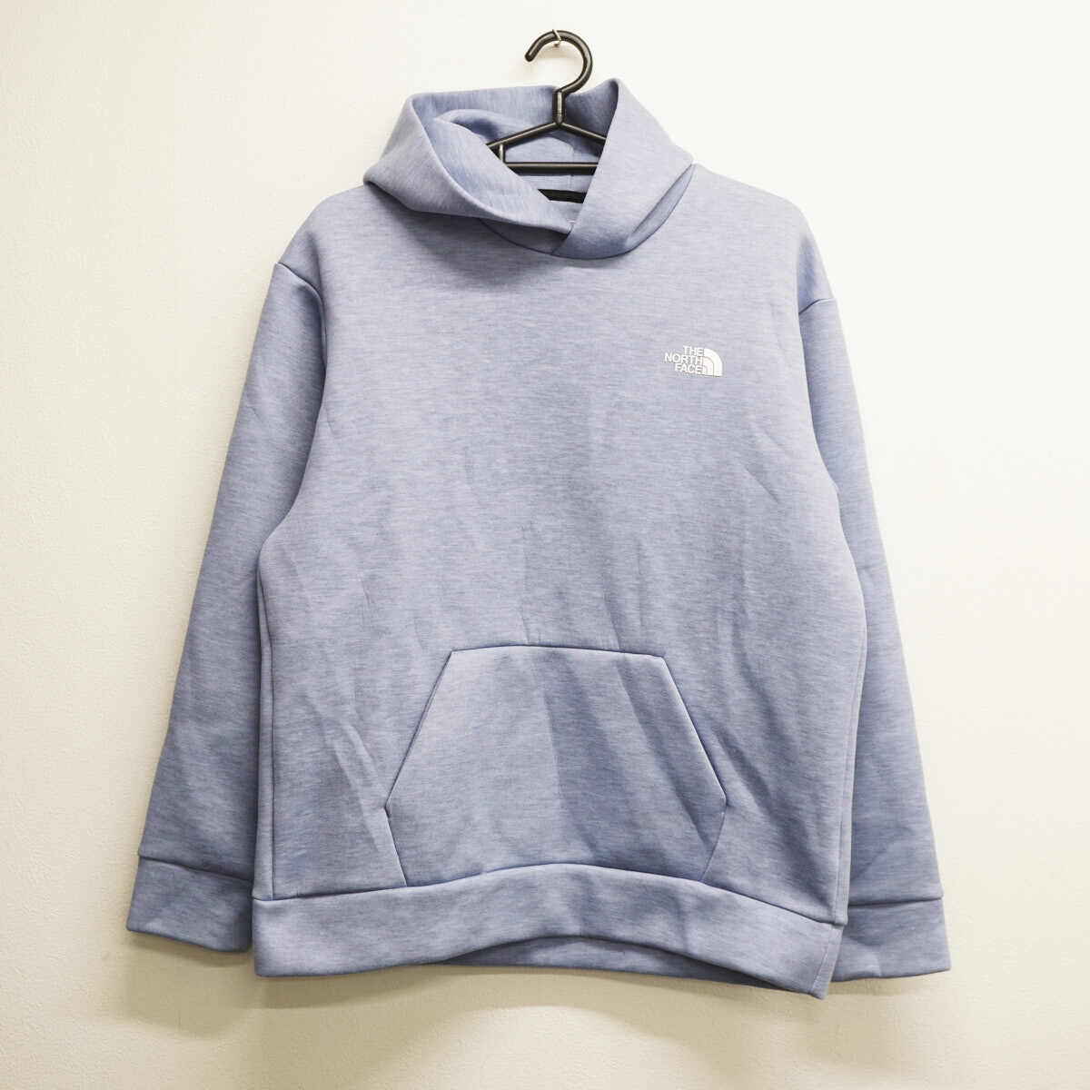 THE NORTH FACE ノースフェイス パーカー USED品 NT12286 メンズ プルオーバー 軽量 ゆったり フォークブルー X9016