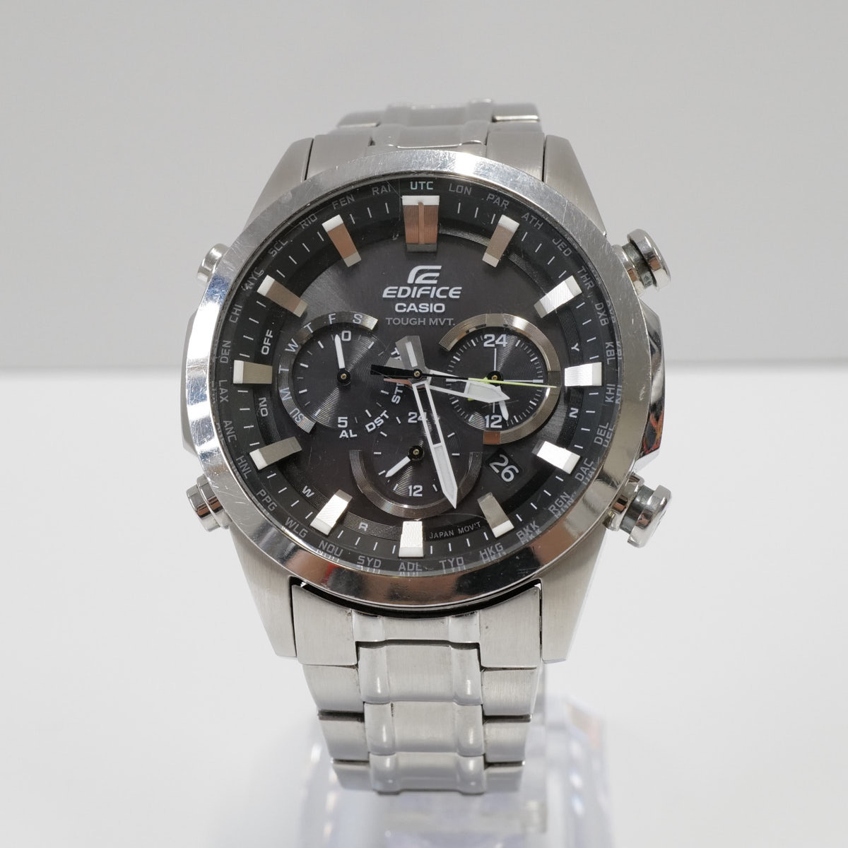 CASIO EDIFICE EQW-T630 メンズ 腕時計 USED品 エディフィス 電波ソーラー マルチバンド6 日本製ムーブメント 完動品 中古 X0266