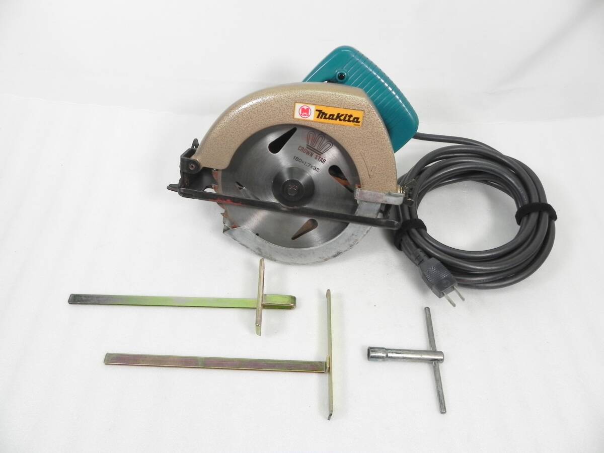 [R7764]makita マキタ 端切 ハナギリ マルノコ 丸ノコ 5803BLA 付属品付