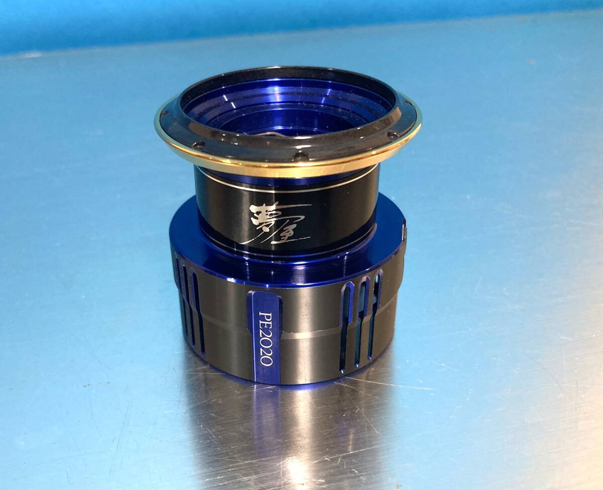 シマノ SHIMANO 夢屋 19 カスタムスプール 4000 PE2020美品
