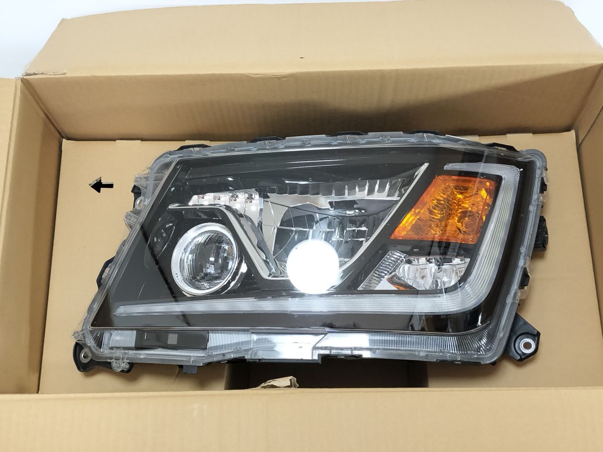 【美品 ガタ無し】 日野 プロフィア レンジャー　アクティブハイビーム付き LED 純正　ヘッドライト 左　KOITO 100-35165 刻印69 管261428