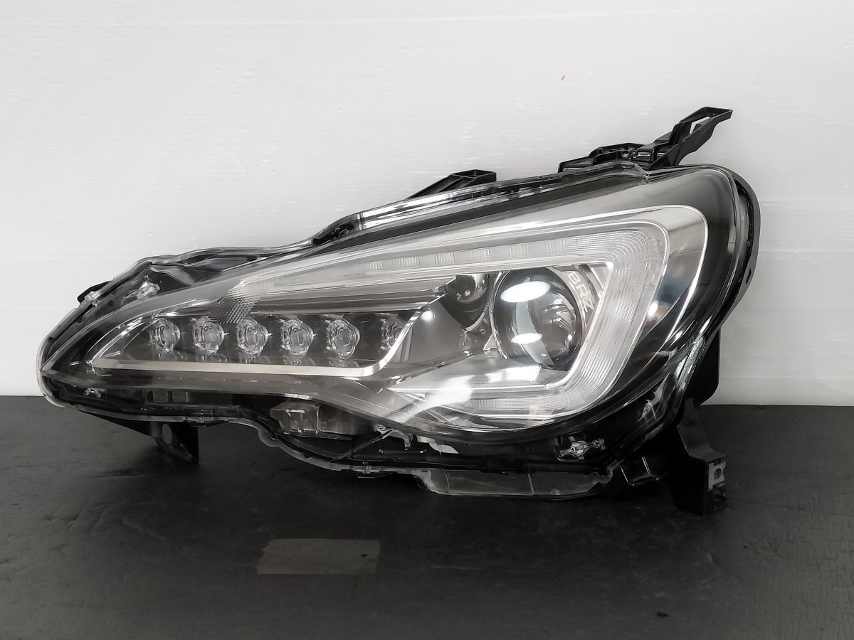 美品 破損無 SUBARU ZC6 ZN6 スバル BRZ 後期 純正 LED 左 左側 ヘッドライト KOITO 100-60355 BH トヨタ ハチロク 86 管261433