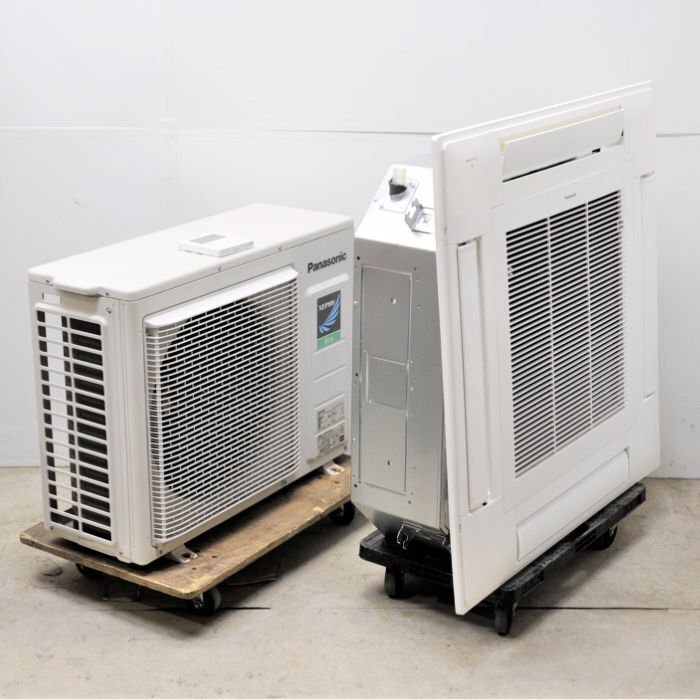 中古｜天井カセット形エアコン 1.5馬力 室内機CS-P40U7 室外機CU-P40H7 パナソニック 2022年 三相200V 業務用 ｜動産王｜大阪｜送料無料